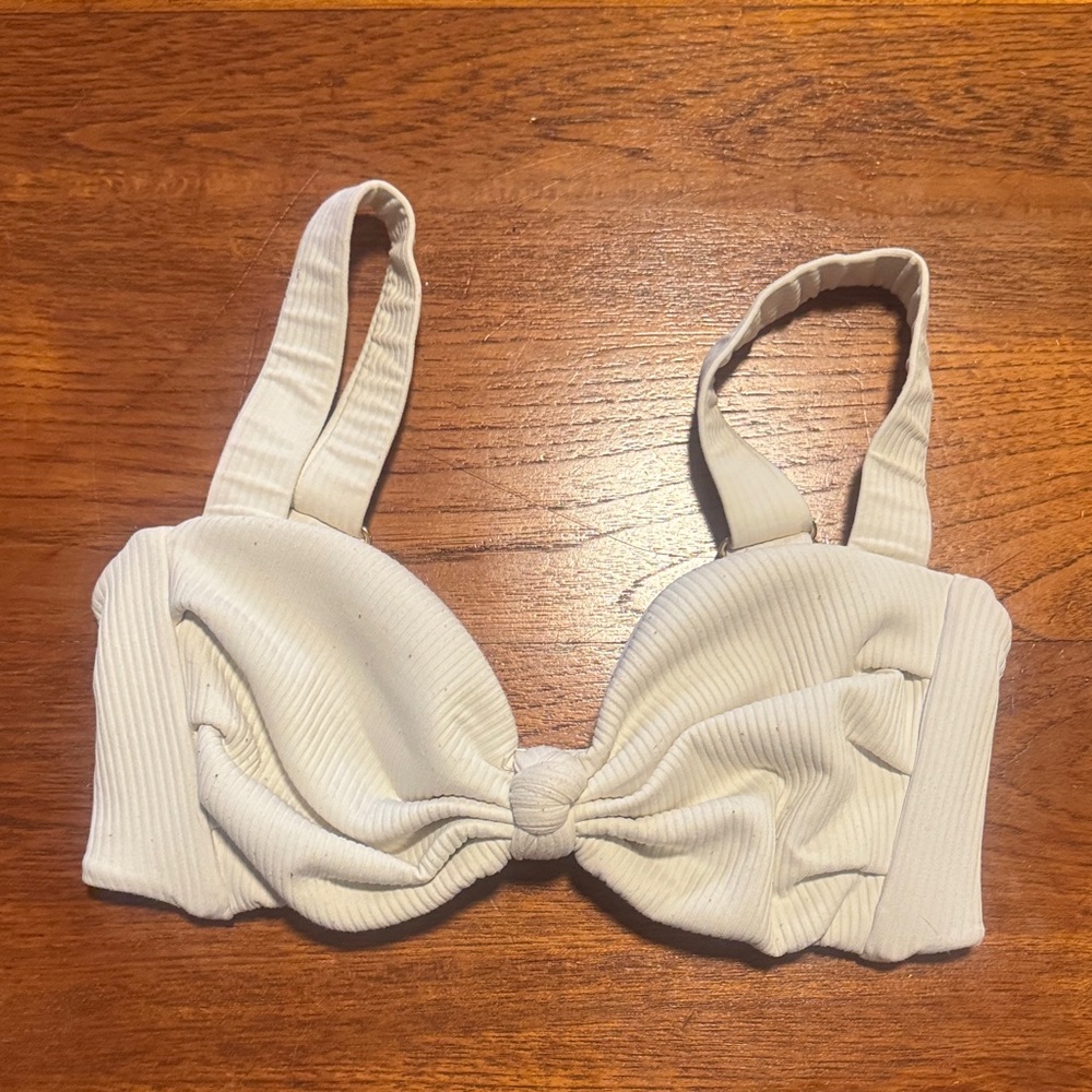 Montce Cream Bikini Top